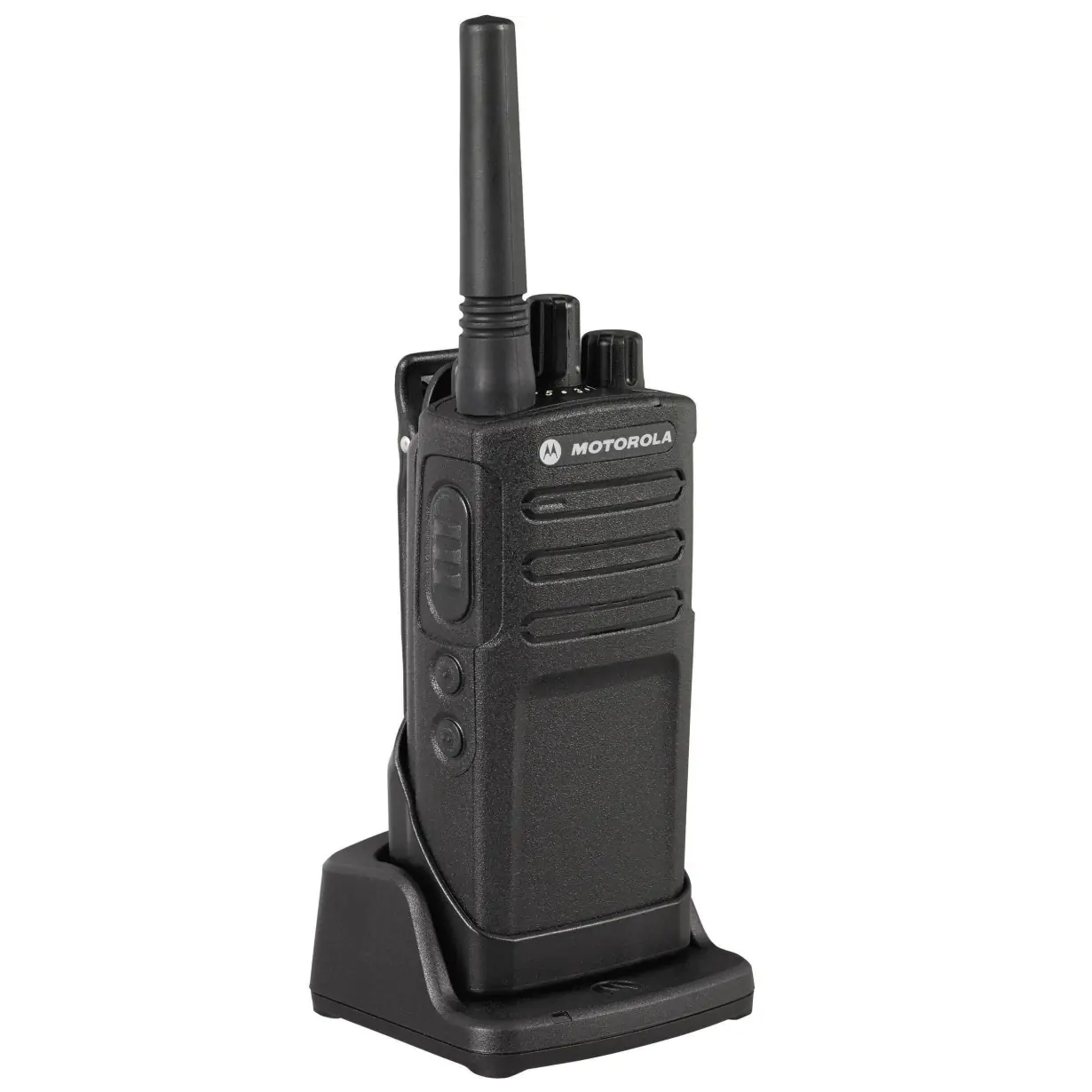 Motorola XT420 portofoon (CLP freq) met bureaulader